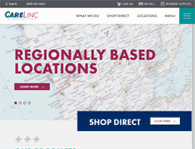 Tablet Screenshot of carelincmed.com
